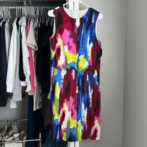 Donna Morgan Multi-Color Dress, NWT